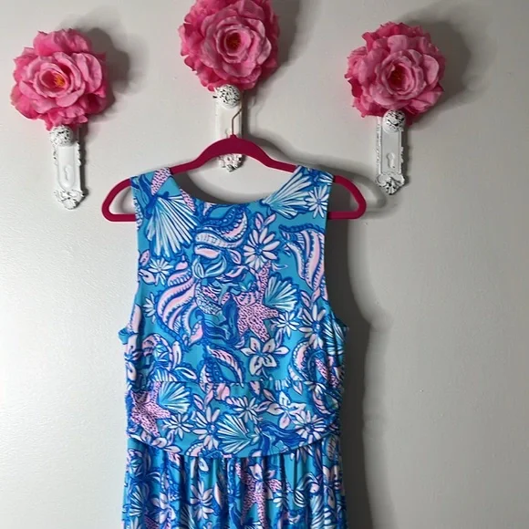 Lilly Pulitzer Moana Maxi Dress in Amalfi Blue
Sound The Sirens, Size M, NWT - Picture 9 of 13